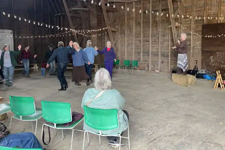 Enjoying Barn dance in Chatham is good for healthy mind