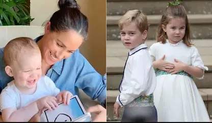 Princess Charlotte, Prince Louis and Prince Archie